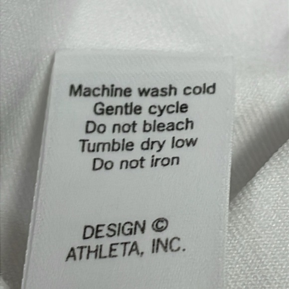 Athleta Inner Strength Built In Bra Tank Top White 36C - Picture 15 of 16